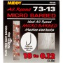 Middy 73-13 All-Round Micro Barbed Hooks To Nylon 18