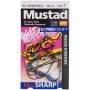 Mustad 34042BLN Power Worm Hooks Size 1