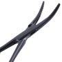 Phoenix 12cm Black Curved Forceps Close Up
