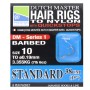 Preston Dutch Master Barbed Hair Rig with Quickstops Standard