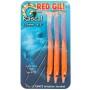 Red Gill Rascal Lures Bright Red