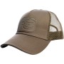 RidgeMonkey APEarel Dropback Trucker Fishing Cap Brown