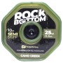 RidgeMonkey RM-Tec Rock Bottom Tungsten Coated Hooklink Semi Stiff Camo Green