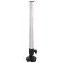 Rive Telescopic Leg With Mud Foot D36 Silver