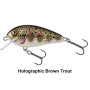 Salmo Butcher Floating Lure 5cm Holographic Brown Trout