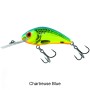 Salmo Rattlin Hornet 3.5cm Floating Lure Chartreuse Blue