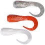 Savage Gear 3D LB Hard Eel Tails Orange/Silver/White