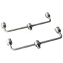 Steve Neville 2 Rod Fixed Swan Neck Buzz Bars (pair)