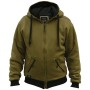 Sticky Baits Green Zip Hoody Front