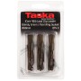 Taska iCore 45lb Lead Clip Leader Flexi Ring Swivel Weedy Green