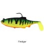 Westin Lures Ricky The Roach Shadtail R 'N R Sinking Lure 7cm Firetiger