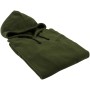 Wofte Olive Fleece Hoody Folded