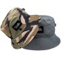 Wofte Reversible Camo/Grey Bucket Hat