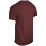 Wofte Staple Tshirt Maroon Back
