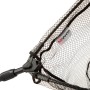 Advanta Rubber Mesh Folding Landing Net & Handle 50cm Close Up 4