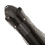 Advanta Rubber Mesh Folding Landing Net & Handle 50cm Close Up 6
