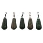 Advanta Dumpy Distance Carp Leads 2.5oz - 5 Pack
