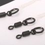 Advanta Fused Fluorocarbon Boom Ring Swivel - Pack of 3 5