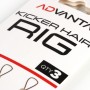 Advanta Kicker Hair Rig Inc Extender Stops - Barbless 4