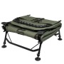 Advanta 6 Leg Green Session Bedchair Folded 2