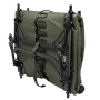 Advanta 6 Leg Green Session Bedchair Folded 1