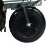 Advanta Session Plus Carp Fishing Barrow Close Up Wheel