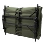Advanta XL 8 Leg Green Session Bedchair Folded 1