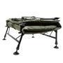 Advanta XL 8 Leg Green Session Bedchair Folded 2