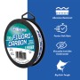 AFW HiSeas Clear 100% Fluorocarbon Leader 50yd 1