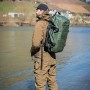 Aqua Black Series Torrent Duffel Fishing Bag In Use 1