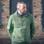 Aqua Products Half Zip Khaki Jacket In Use 2