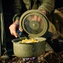 Trakker Armolife Fishing Cookset Lid In Use 1