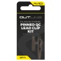 Avid Carp Outline FleckTone Pinned QC Lead Clip Kit