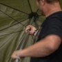 Avid Carp Revolve 3m Brolly In Use 3