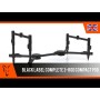 *** Carp Fishing TV *** Black Label Complete 3-Rod Compact Pod