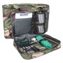 Carp Porter DPM Modular Compact Fishing Food Bag Open