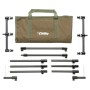 Century Carbon Stealth Fishing Rod Pod Kit