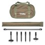 Century Close Quarter Carbon Compact Fishing Rod Pod Kit