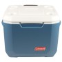 Coleman 50QT Xtreme Wheeled Fishing Cooler Blue Front