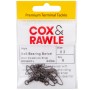 Cox & Rawle Brass Ball Bearing Swivel with Coastlock Snap SIZE 2