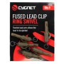 Cygnet Fused Fishing Lead Clip - Ring Swivel 2