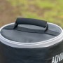 Daiwa Advantage Baits Round Fishing Cool Bag Close Up Lid