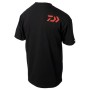 Daiwa Angled DVEC Black / Red Fishing T-Shirt Back