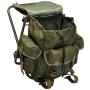 Daiwa Wilderness Game Fishing Rucksack Stool Open