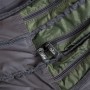 DAM 3 Compartment Padded Fishing Rod Bag Close Up Zips