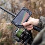Deeper Fish Finder Smartphone Rod Mount In Use