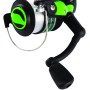 Discover Neo-Fish Junior Fishing Rod & Reel Combo Green Reel Close Up
