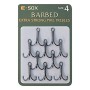 Drennan E-Sox Extra Strong Pike Fishing Trebles Barbed Size 4