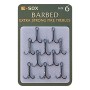Drennan E-Sox Extra Strong Pike Fishing Trebles Barbed Size 6