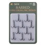 Drennan E-Sox Extra Strong Pike Fishing Trebles Barbed Size 8